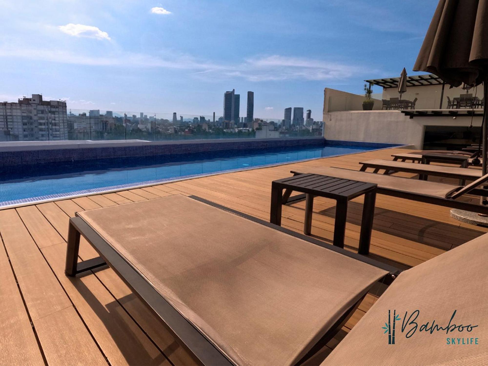 מקסיקו סיטי Amazing City Views Condesa Roma By Bamboo Skylife מראה חיצוני תמונה