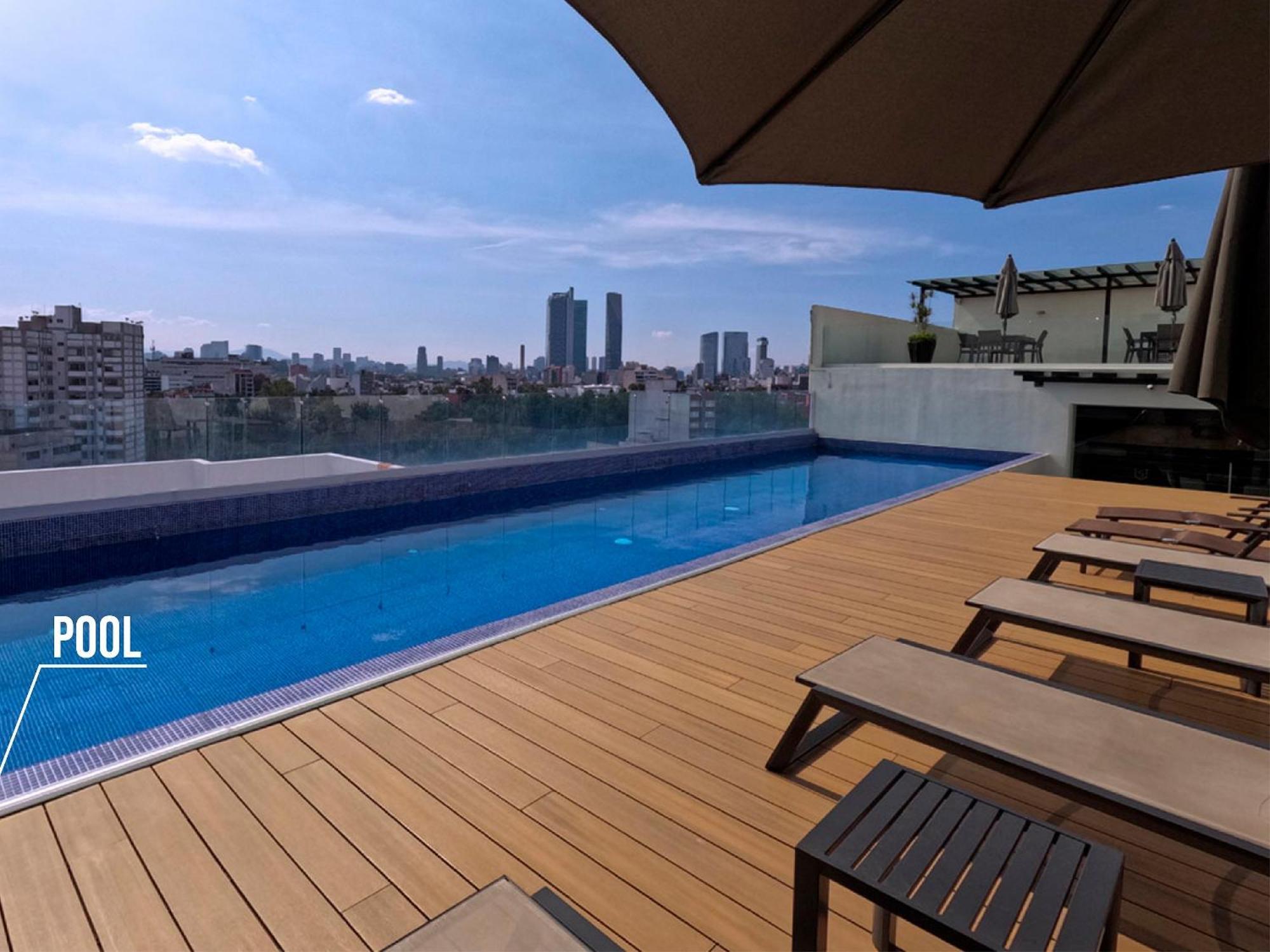 מקסיקו סיטי Amazing City Views Condesa Roma By Bamboo Skylife מראה חיצוני תמונה