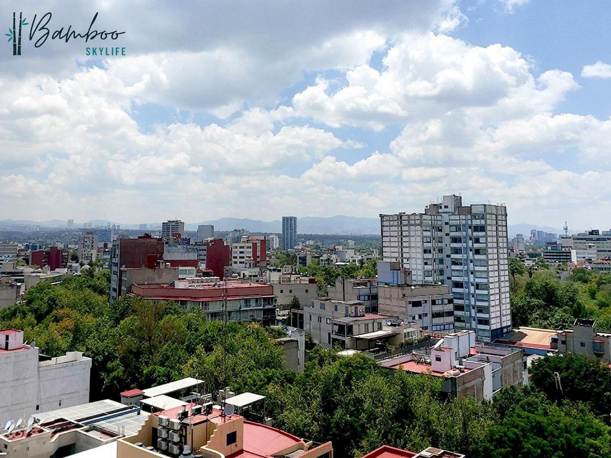 מקסיקו סיטי Amazing City Views Condesa Roma By Bamboo Skylife מראה חיצוני תמונה