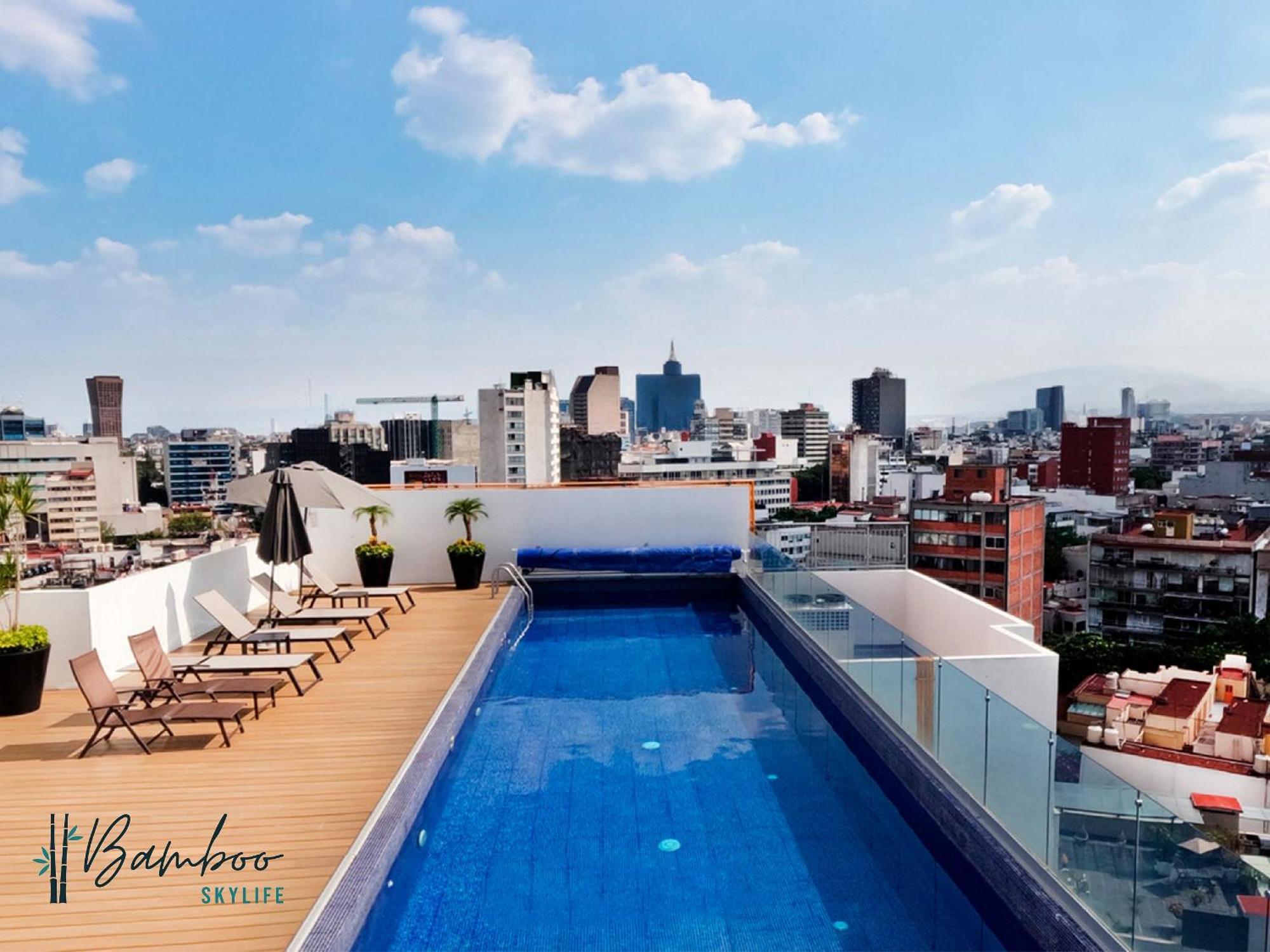 מקסיקו סיטי Amazing City Views Condesa Roma By Bamboo Skylife מראה חיצוני תמונה