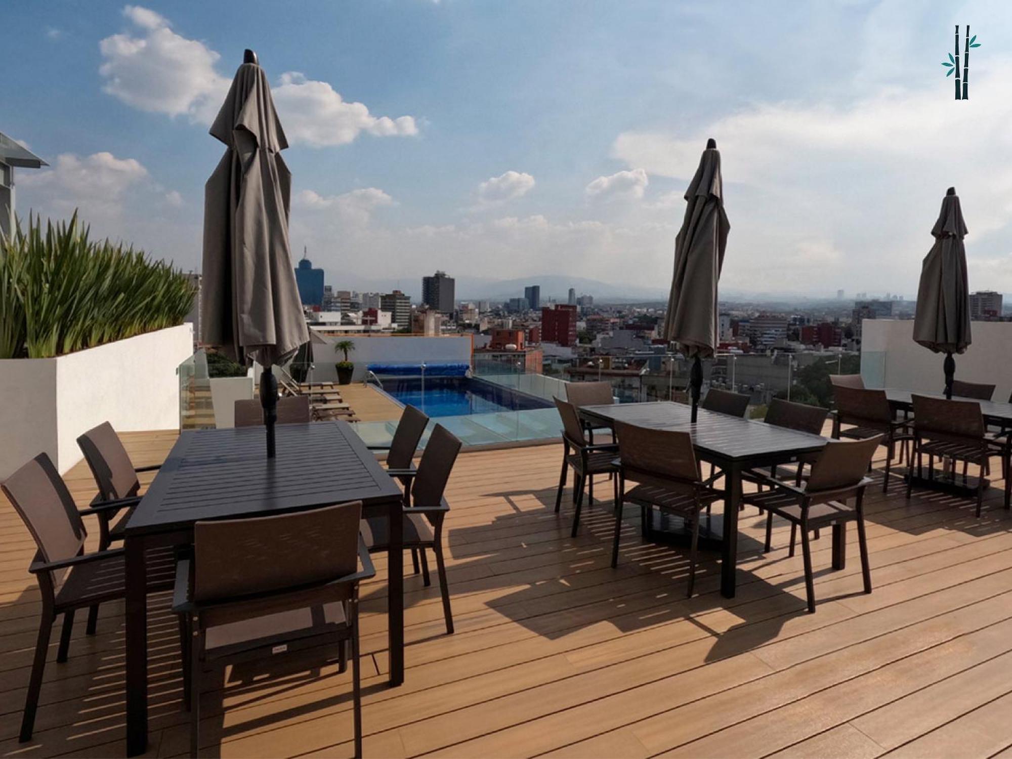 מקסיקו סיטי Amazing City Views Condesa Roma By Bamboo Skylife מראה חיצוני תמונה