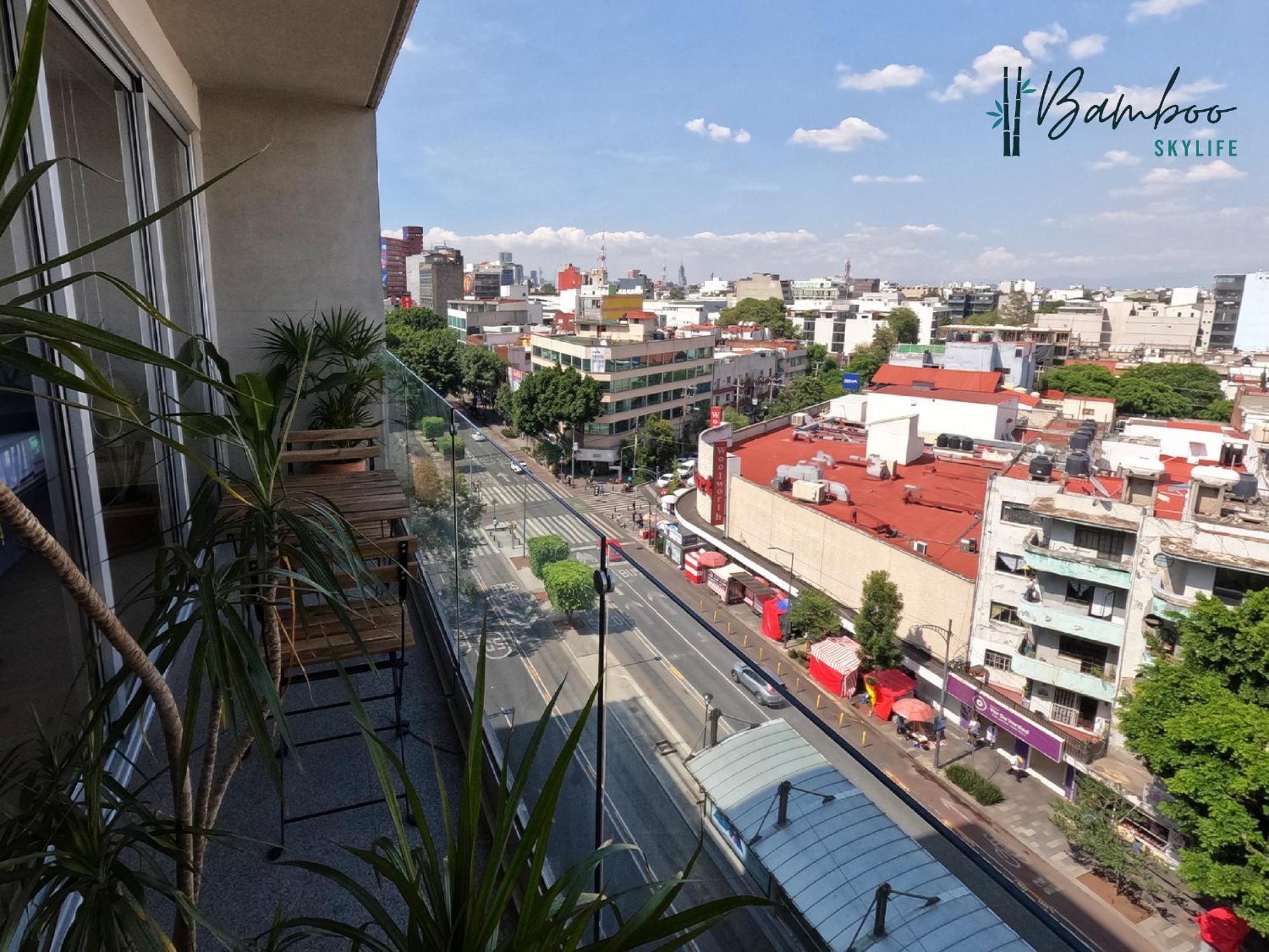מקסיקו סיטי Amazing City Views Condesa Roma By Bamboo Skylife מראה חיצוני תמונה